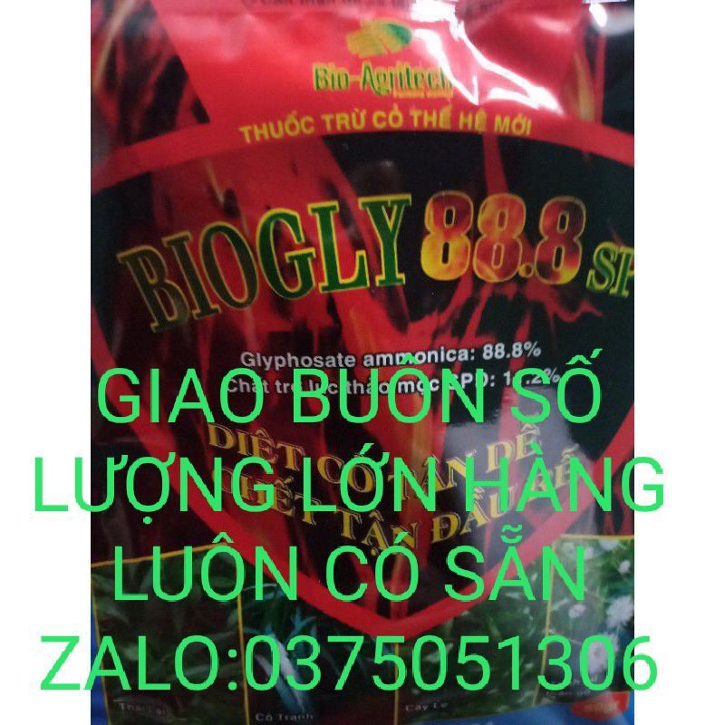 [HÀNG.CHUẨN.CHẾT.CỎ] THUỐC TRỪ CỎ GIÀ CỎ HOANG DẠI BIOGLY 88.8SP