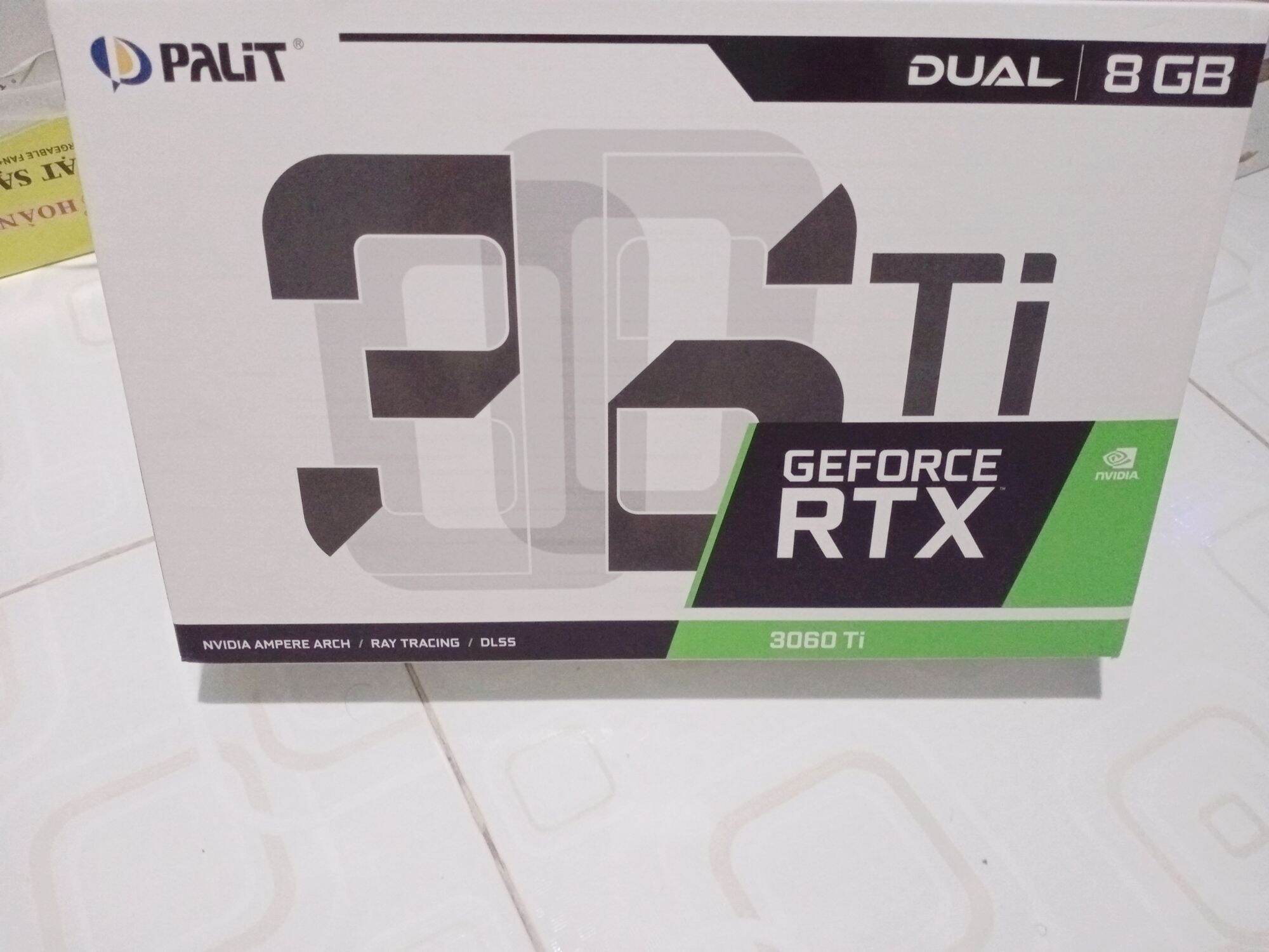 Card màn hình Palit RTX 3060 TI Dual 8G V2 thumbnail