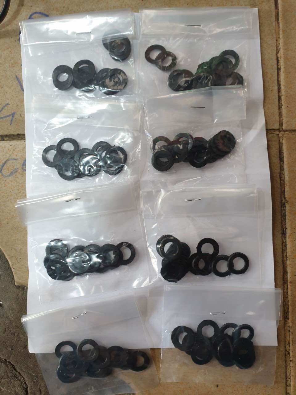 10 bịch Long đền chêm cốt quạt ( màu đem)