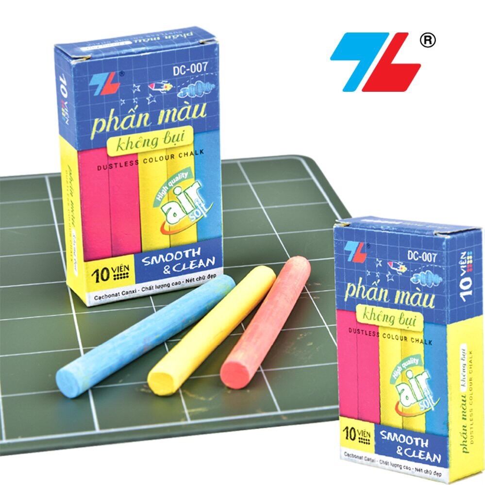 Phấn Màu Không Bụi Thiên Long DC-007 (Không Độc Hại)