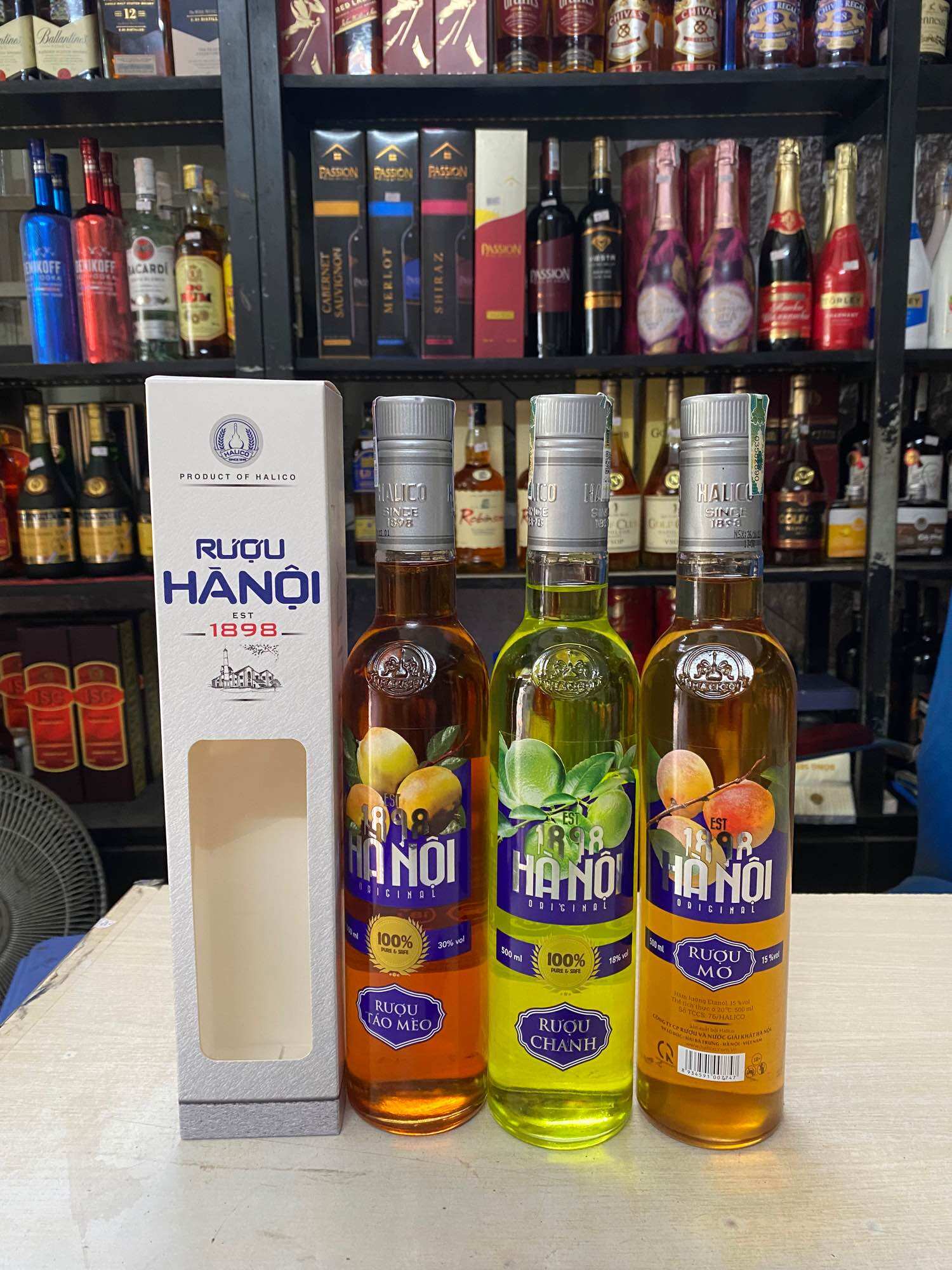 Ruou CHANH HÀ NỘI 18% 500ml