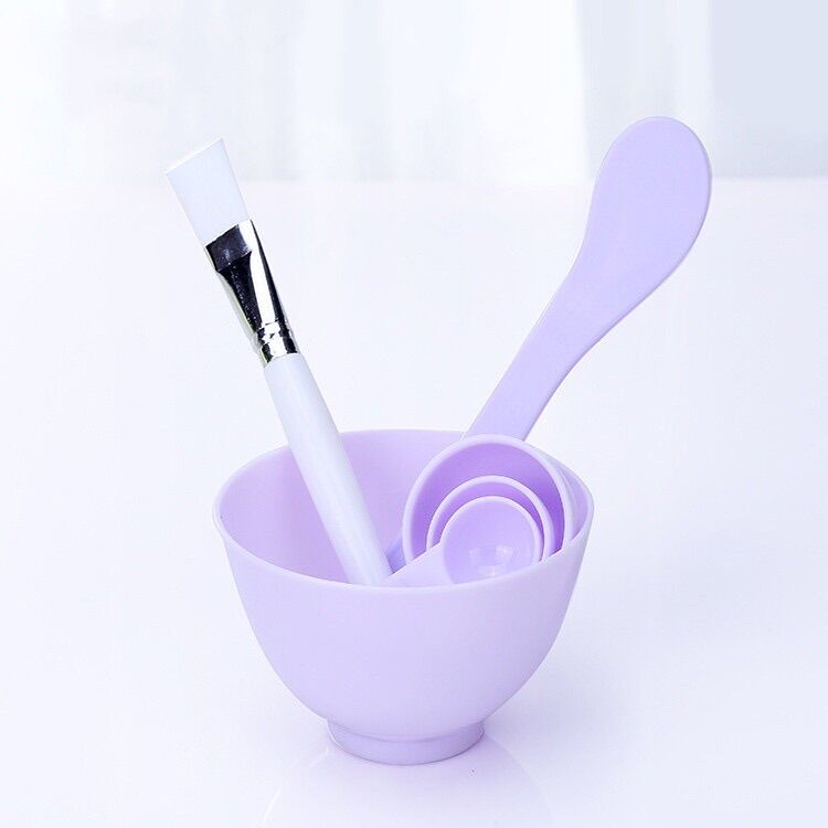 bộ bát trộn đắp mặt nạ 6in1 ( giao màu ngẫu nhiên )