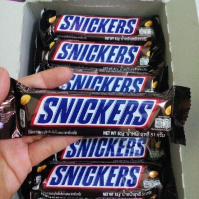 Kẹo Socola Nhân Bơ Đậu Phộng Snickers 51g