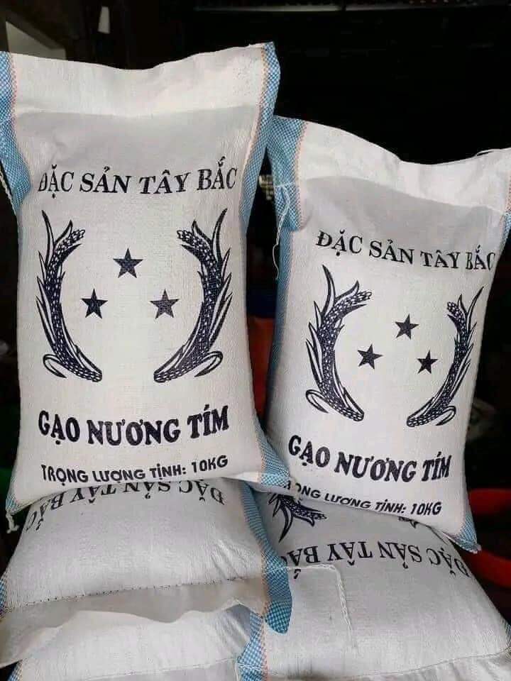10kg Gạo nương tím Đặc sản tây bắc