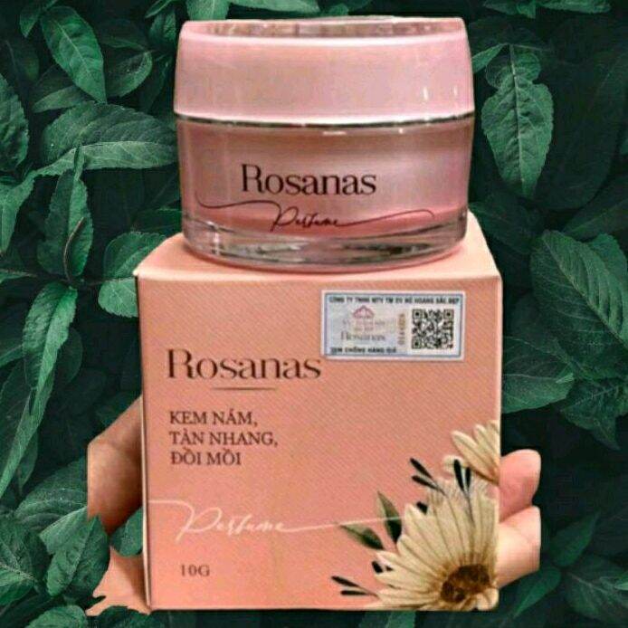 KEM NÁM TRẮNG DA HIỆU QUẢ ROSANAS 10G CHÍNH HÃNG
