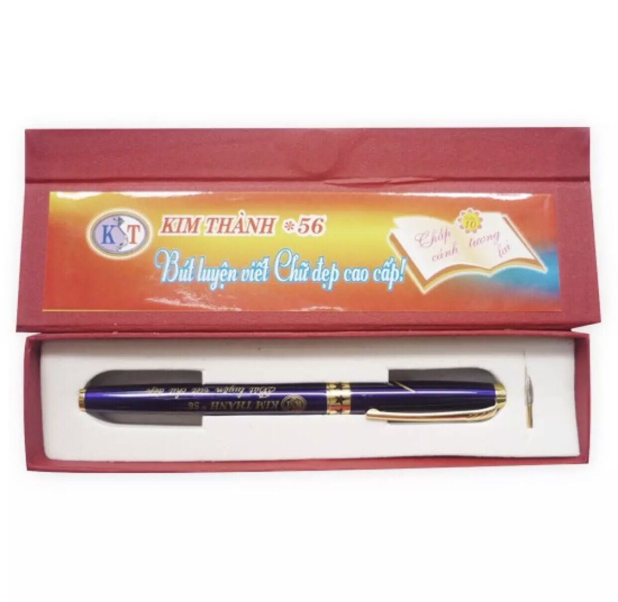 Bút máy Kim thành 56 ngòi kim tinh, ngòi mài