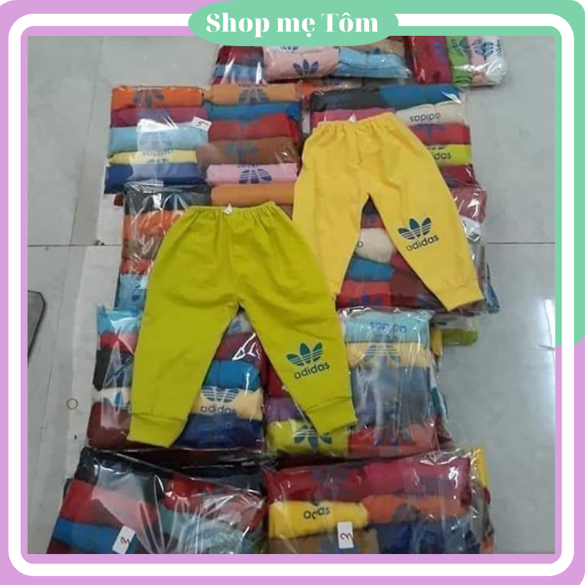 Quần dài cho bé, quần chục dài chất cotton mềm đẹp cho bé trai bé gái