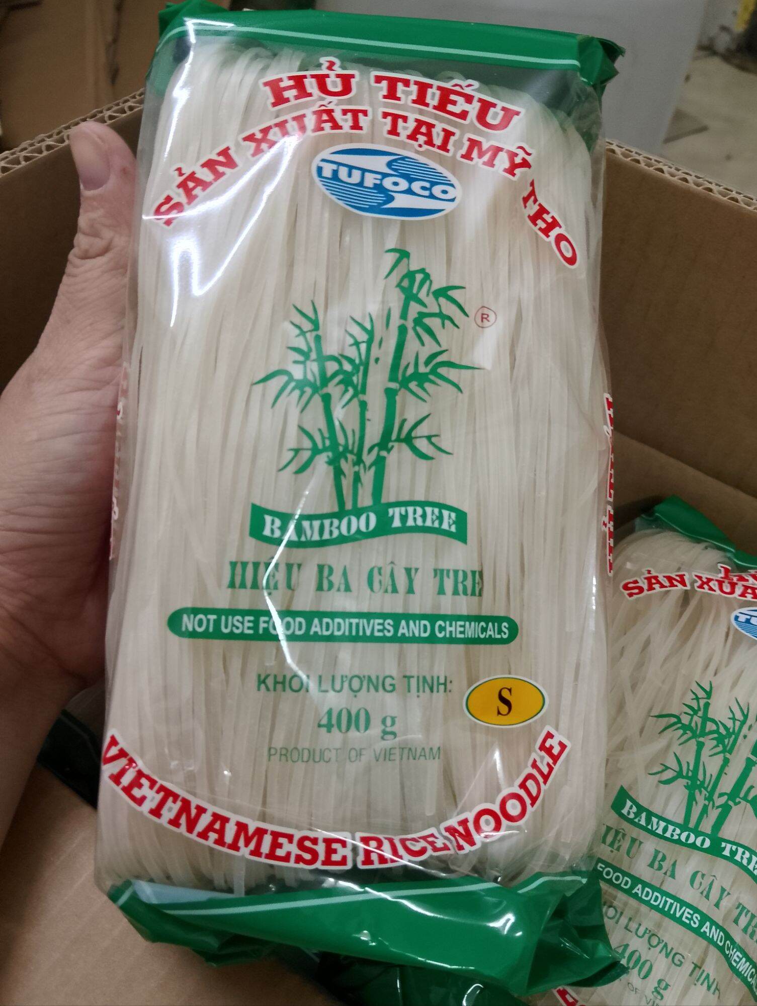 Hủ tiếu Mỹ Tho 3 Cây Tre 400gr ( loại A chuẩn xuất khẩu )