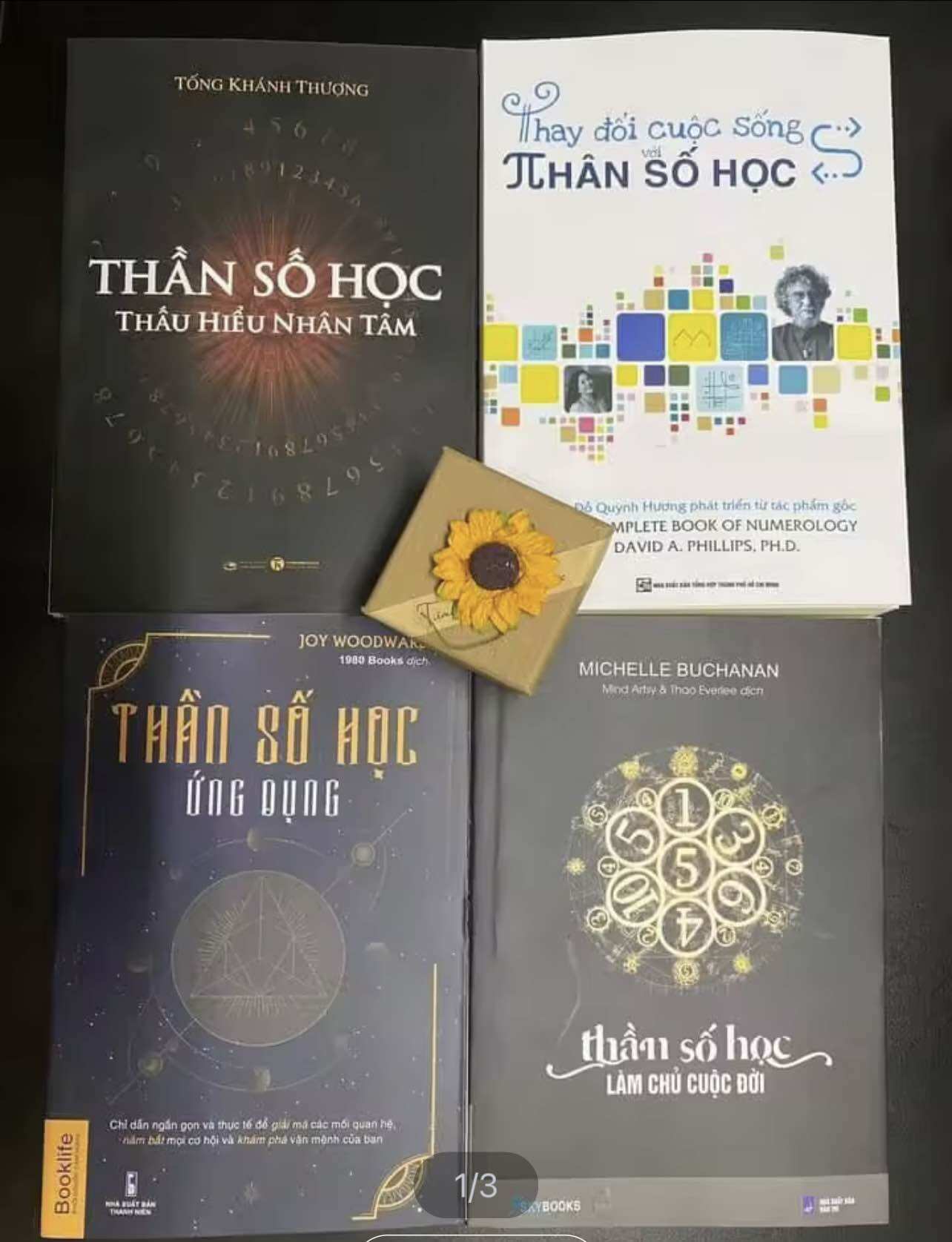 Combo 4 cuốn sách thần số học