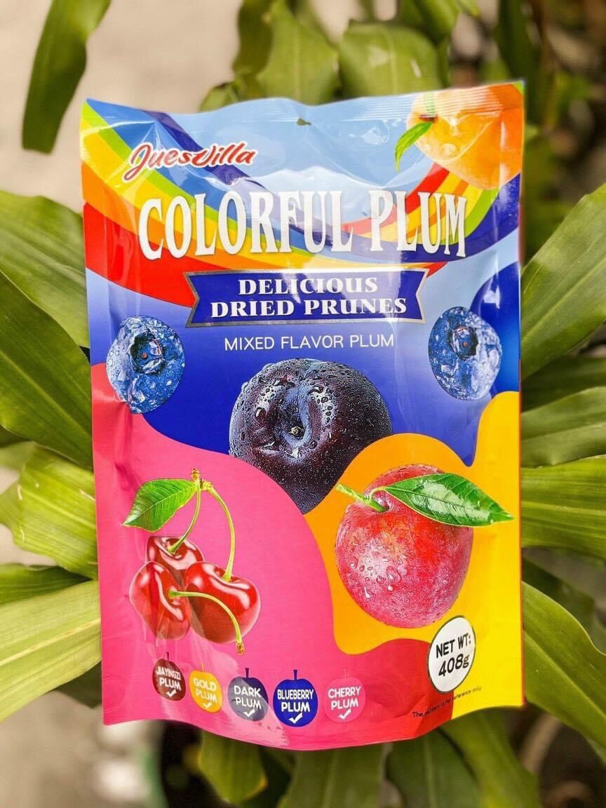 Omai color plum mix vị hoa quả mix🍑🍑 gói 408gr