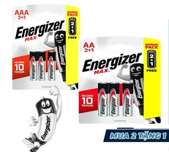 Pin energizer aa-aaa vỉ 3 viên
