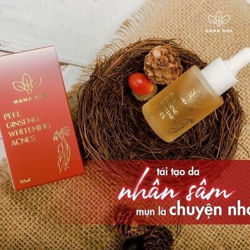 [Hcm]Serum Mụn Hana Miss ⚡100% Khỏi Mụn⚡ Xóa Thâm Sạm Nám Tái Tạo Da - Hana Miss