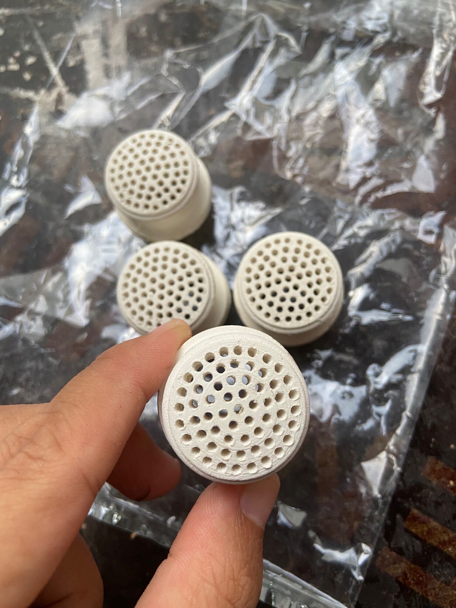 Cục đất , đầu đất đèn măng xông/ đèn kinh xông(1 cục)