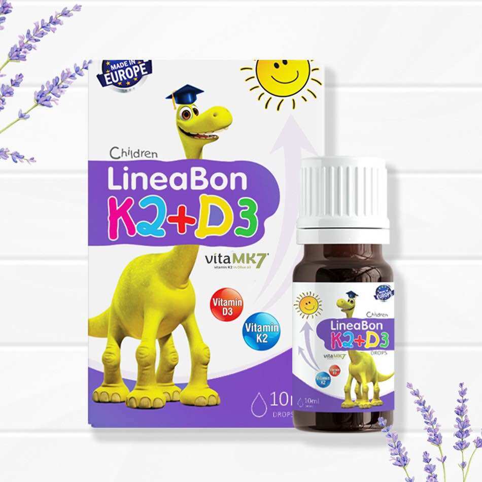 LineaBon D3 K2. -10ml tăng chiều cao cho trẻ