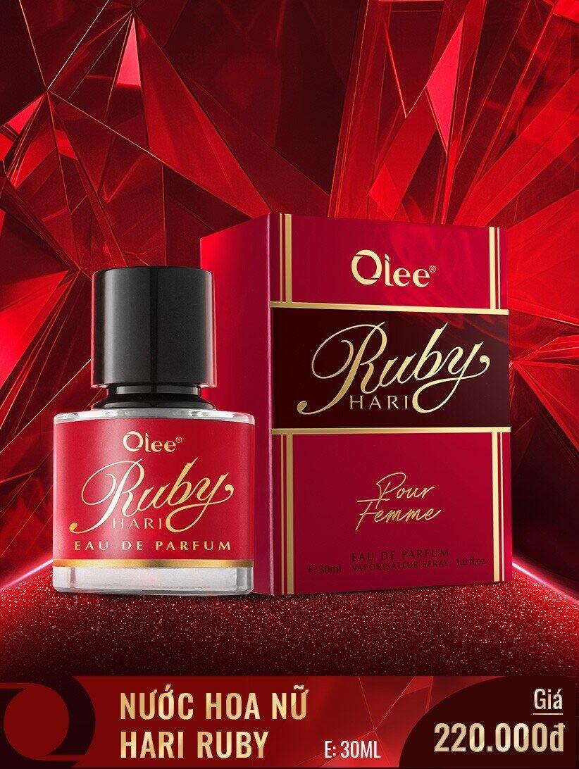 kem sạch mỹ ngân.Nước Hoa Nữ Hari Ruby Lưu Hương 8 Tiếng