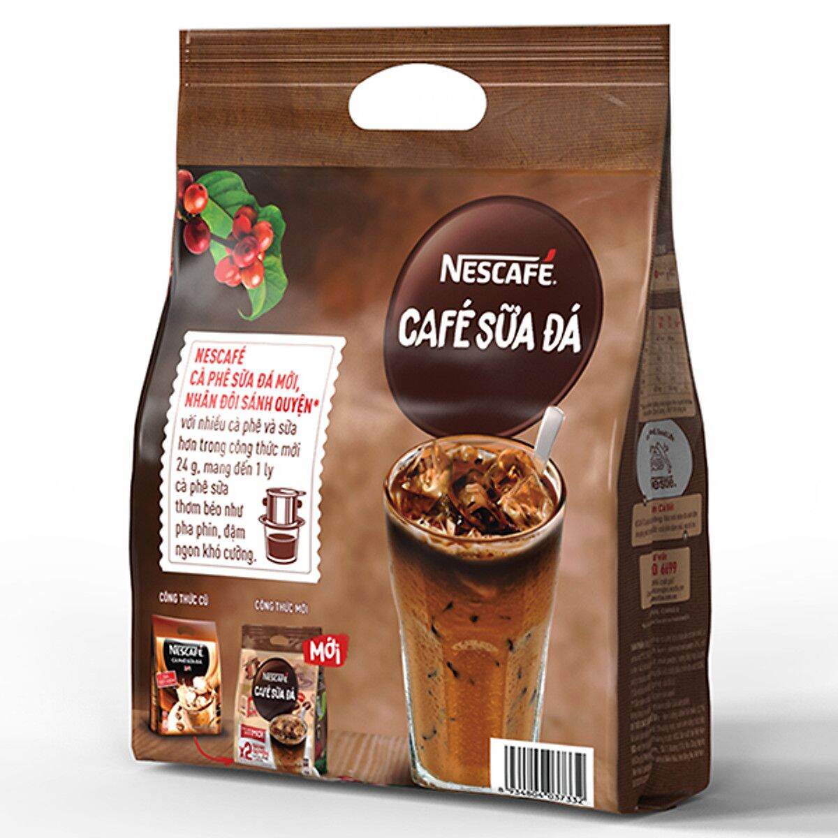 Bịch Nestle Cafe sữa đá (25 gói*24g)
