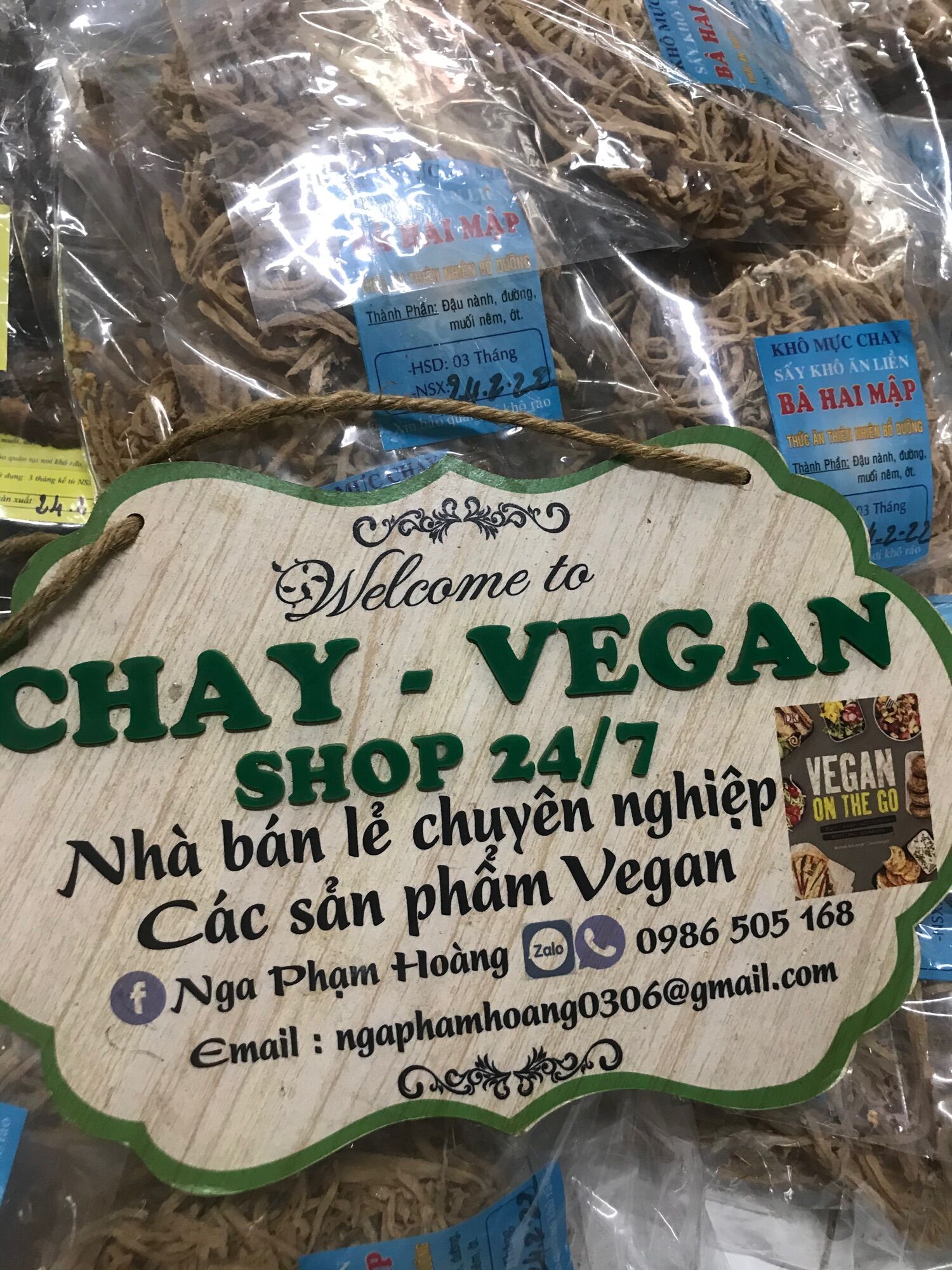 KHÔ MỰC CAY THUẦN CHAY