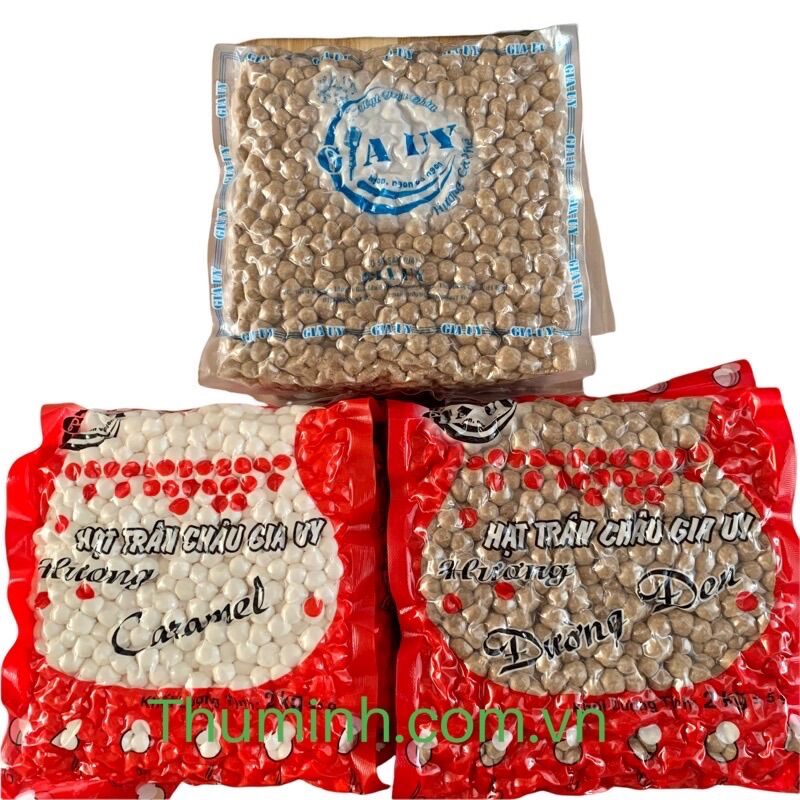 Trân Châu Gia Uy (2kg) Cà Phê- Đường Đen- Caramel