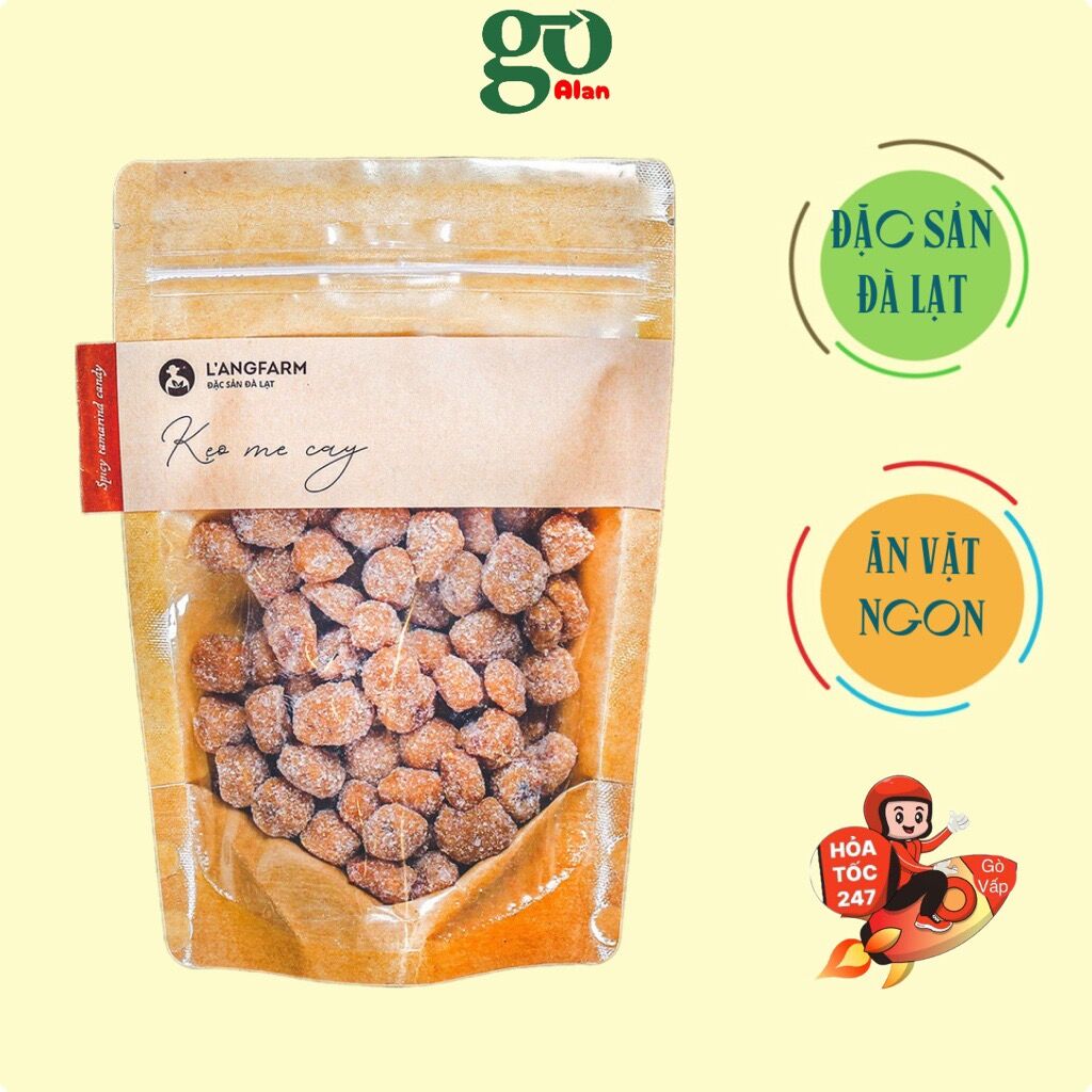 Gói kẹo me cay 180gr langfarm đà lạt