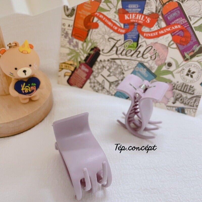 Kẹp càng cua 5 răng màu pastel cao cấp (ảnh thật shop chụp)