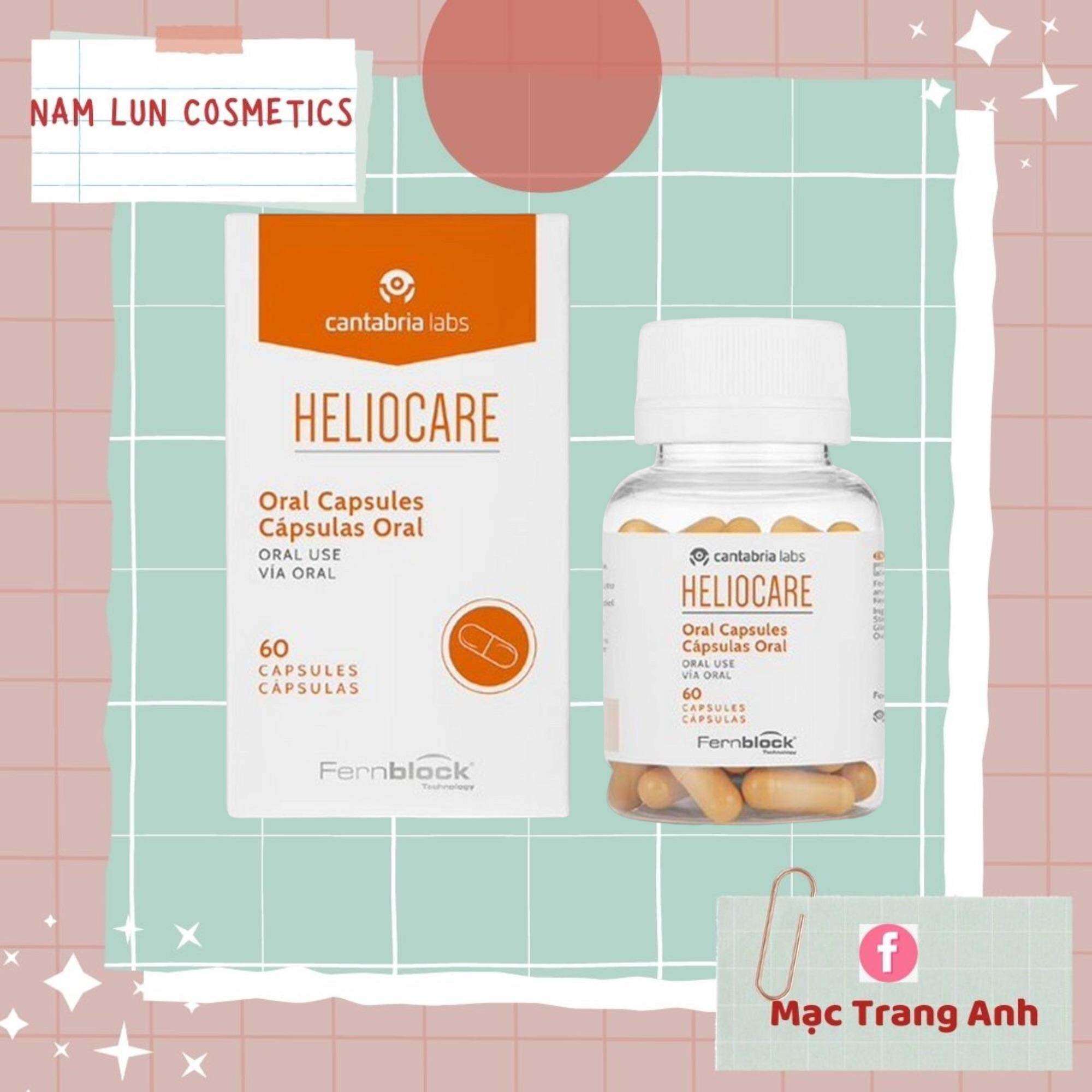 Viên uống chống nắng Heliocare  Oral 60 viên