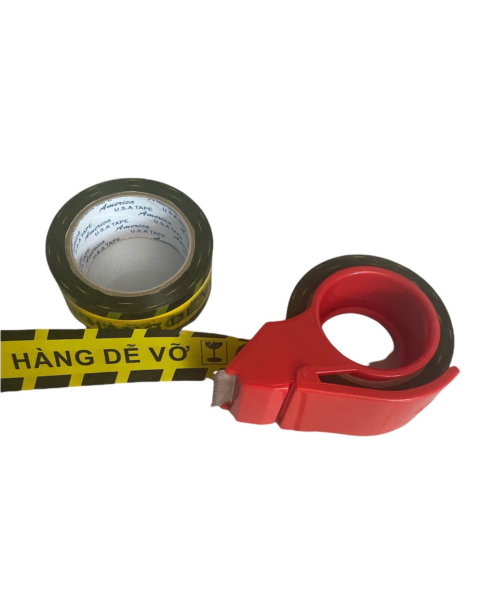 BĂNG KEO IN CHỮ HÀNG DỄ VỠ 2 CUỘN