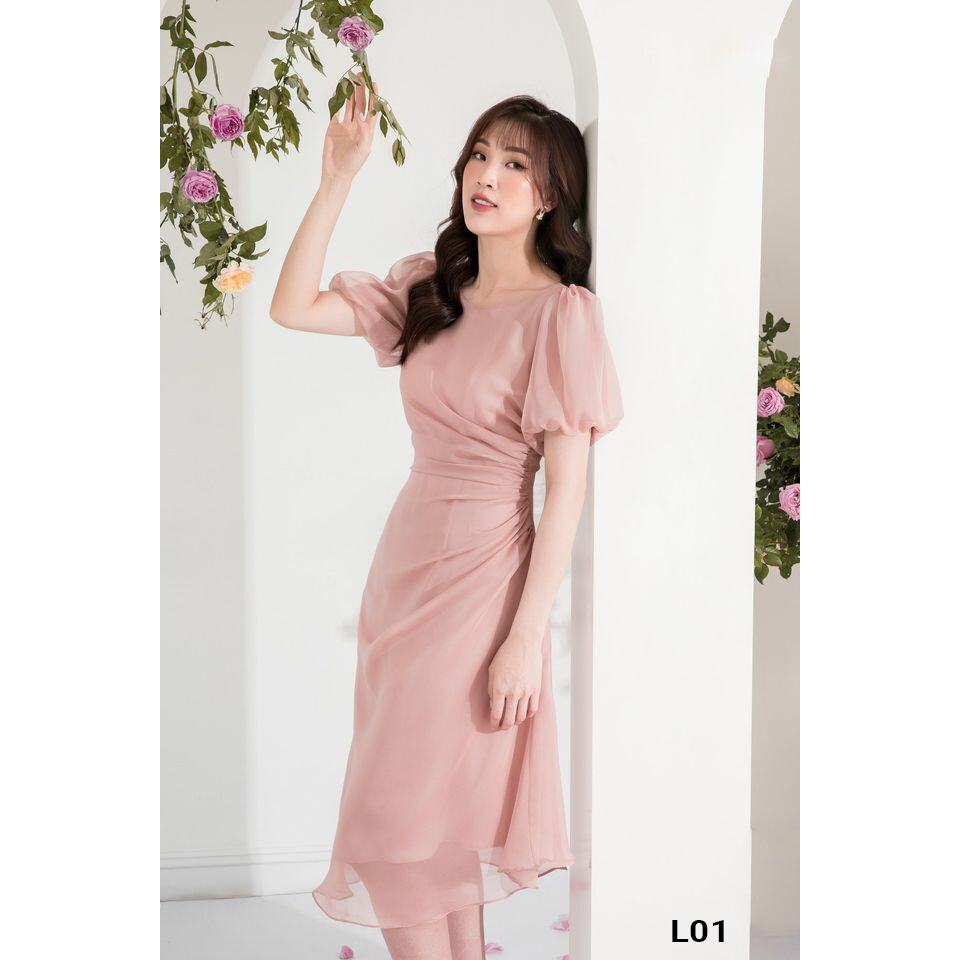 BTS váy hồng công sở siêu xinh cho nàng tỏa sáng vào những ngày Thu nh   TuTu Store