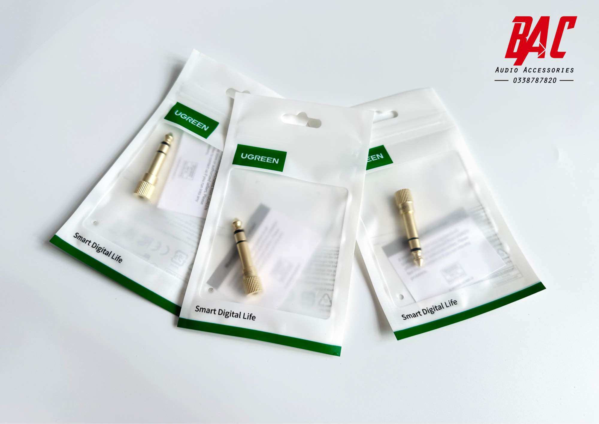 Jack chuyển đổi 3.5 ra 6 ly UGREEN