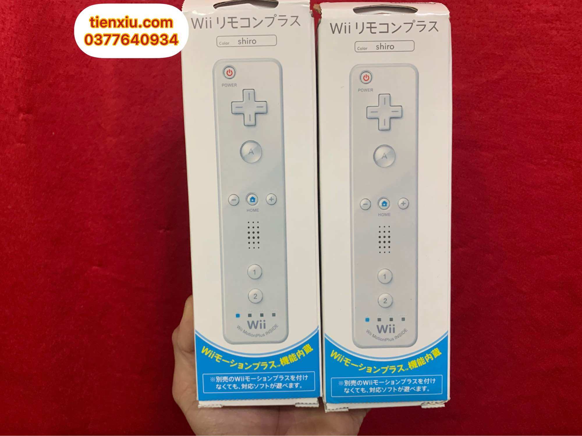 Tay cầm Nintendo Wii Remote Buit In Motion controller tay bấm nintendo wii