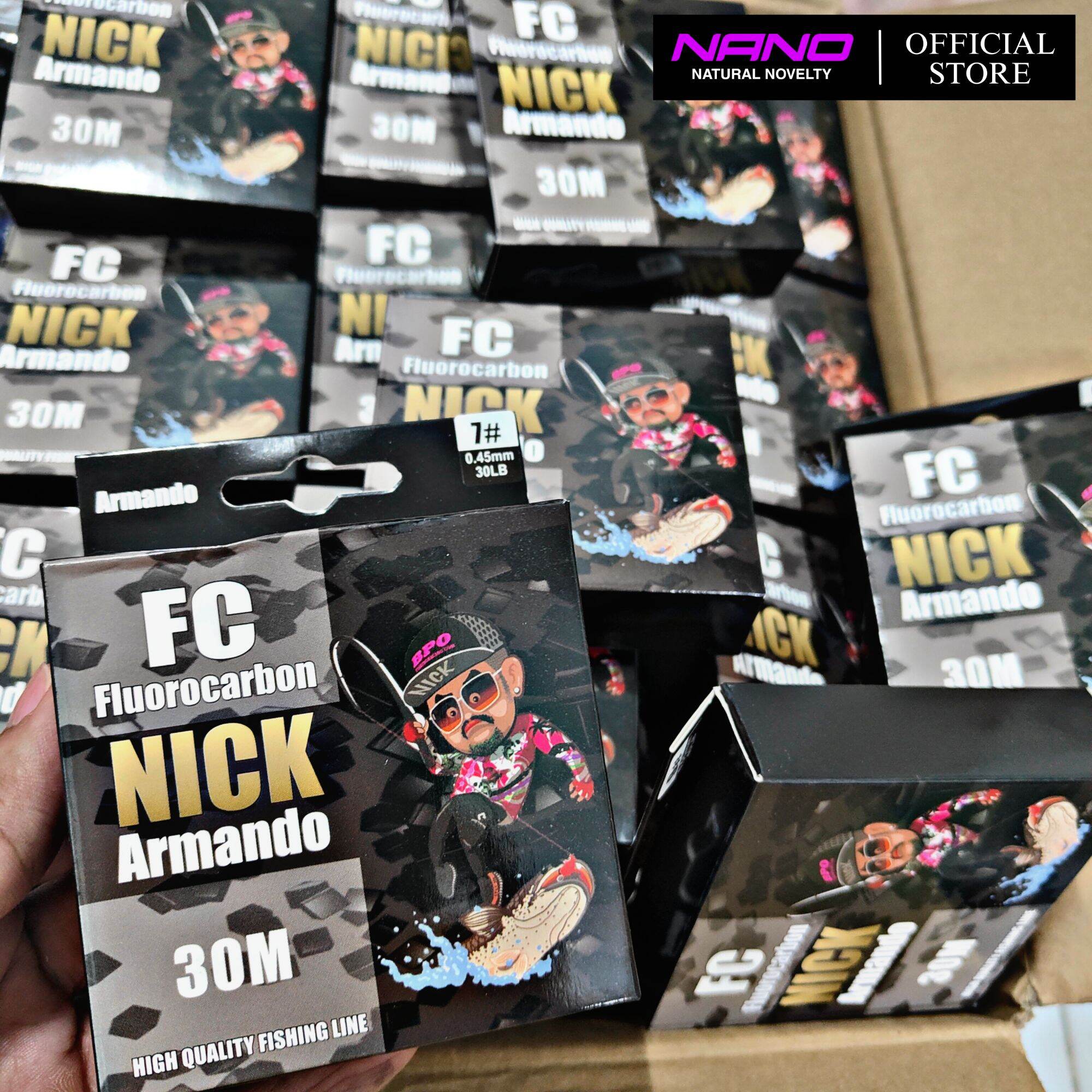 Dây LEADER Câu Cá FLUOROCARBON NICK ARMANDO