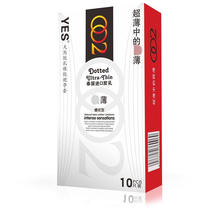 Bao Cao Su Siêu Mỏng 002 - Hộp 10 Cái