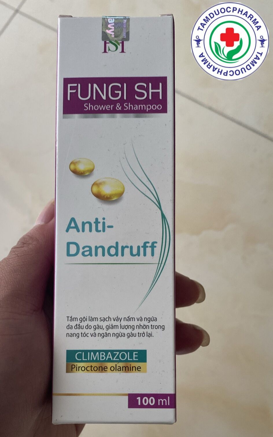 Sữa tắm gội fungi sh dành cho nấm đầu, nấm da , nấm móng