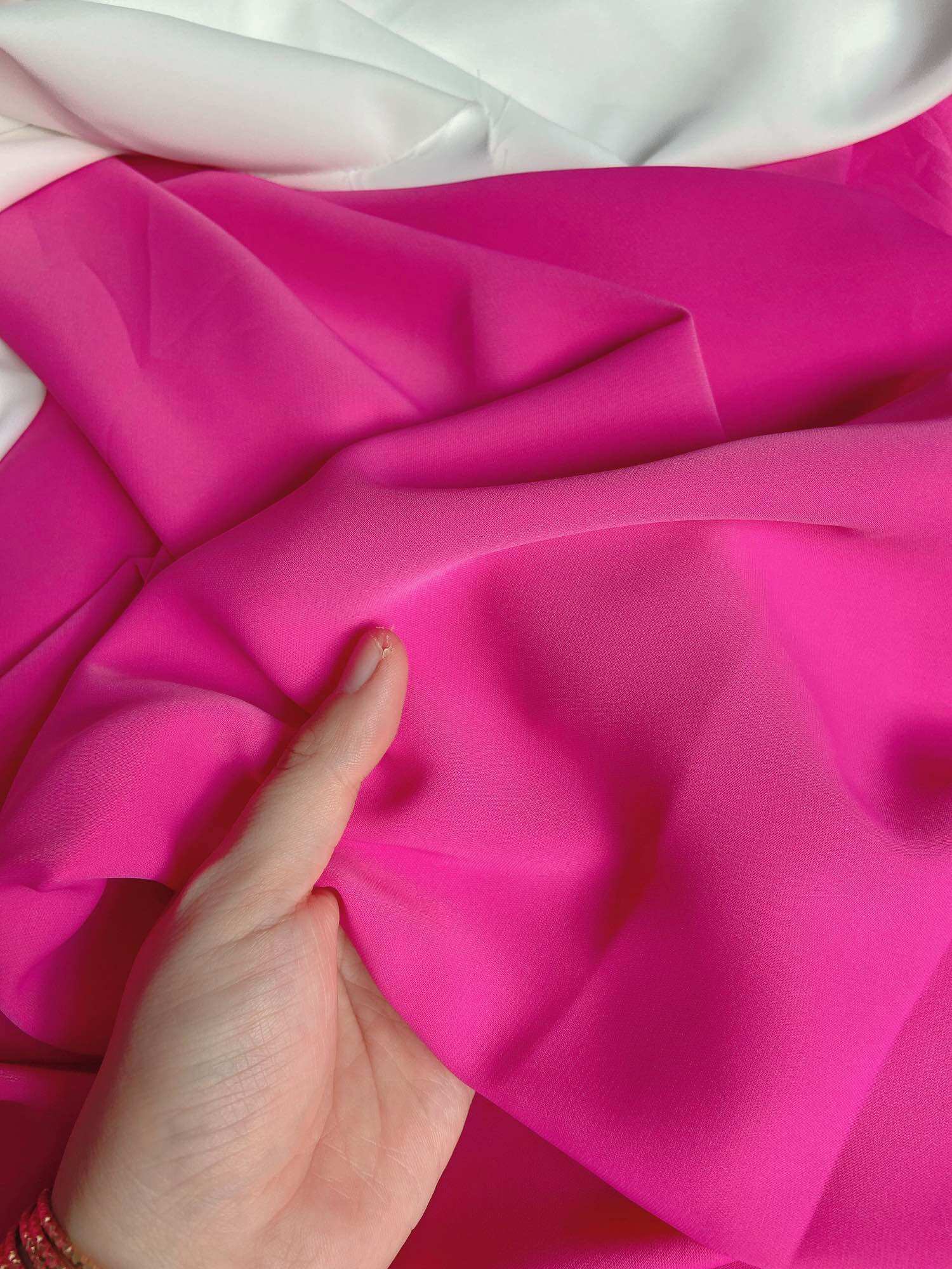 Genuine Mango Silk Fabric, Grade 1 (Beautiful Color)