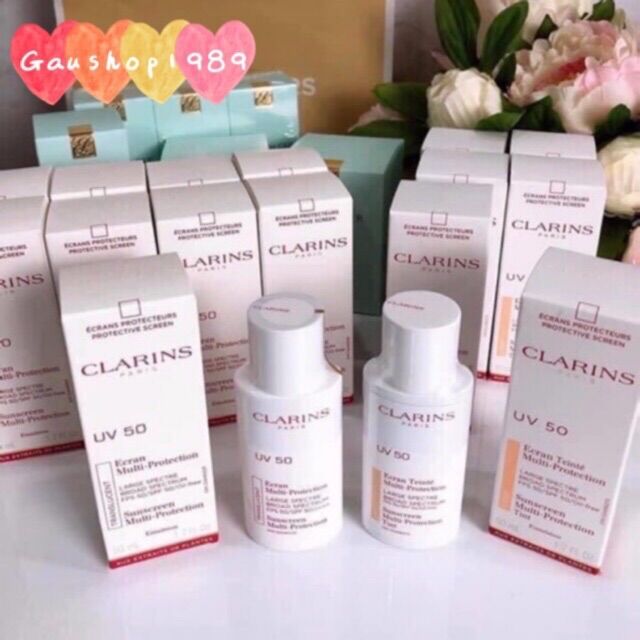 [CLARINS] [50ml] Kem chống nắng nổi tiếng CLARINS SPF50+