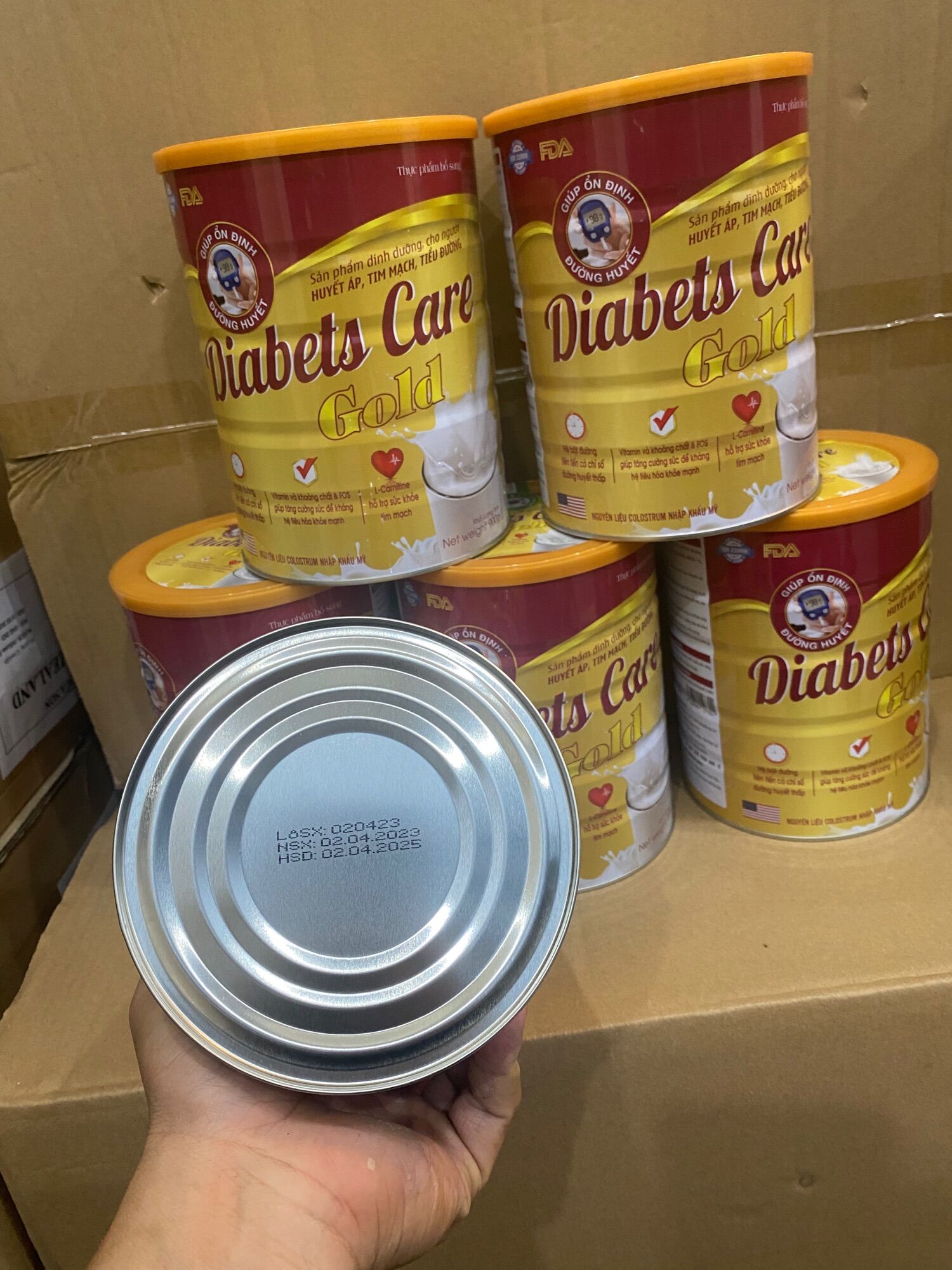 (HÀNG CHÍNH HÃNG )Sữa Tiểu Đường DIABETS CARE GOLD…Tím ( lon 900g date mới sản xuất 2025)