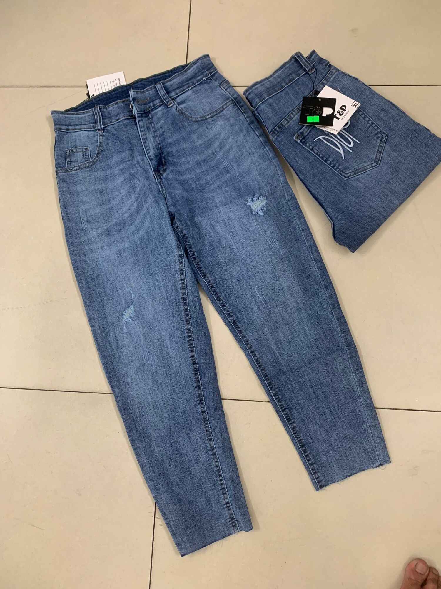 Quần jean baggy bigsize co dãn