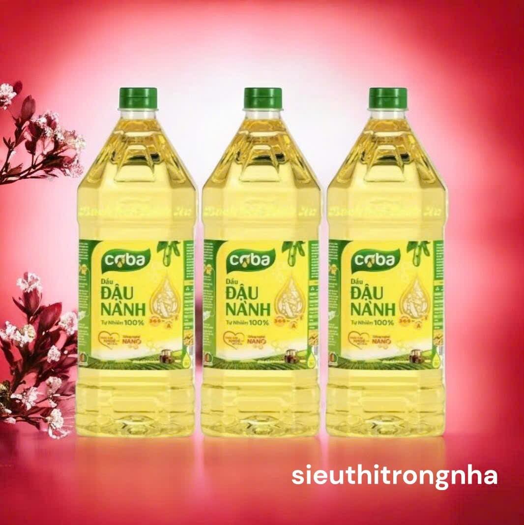 Dầu Đậu Nành COBA 2l - Combo 3c