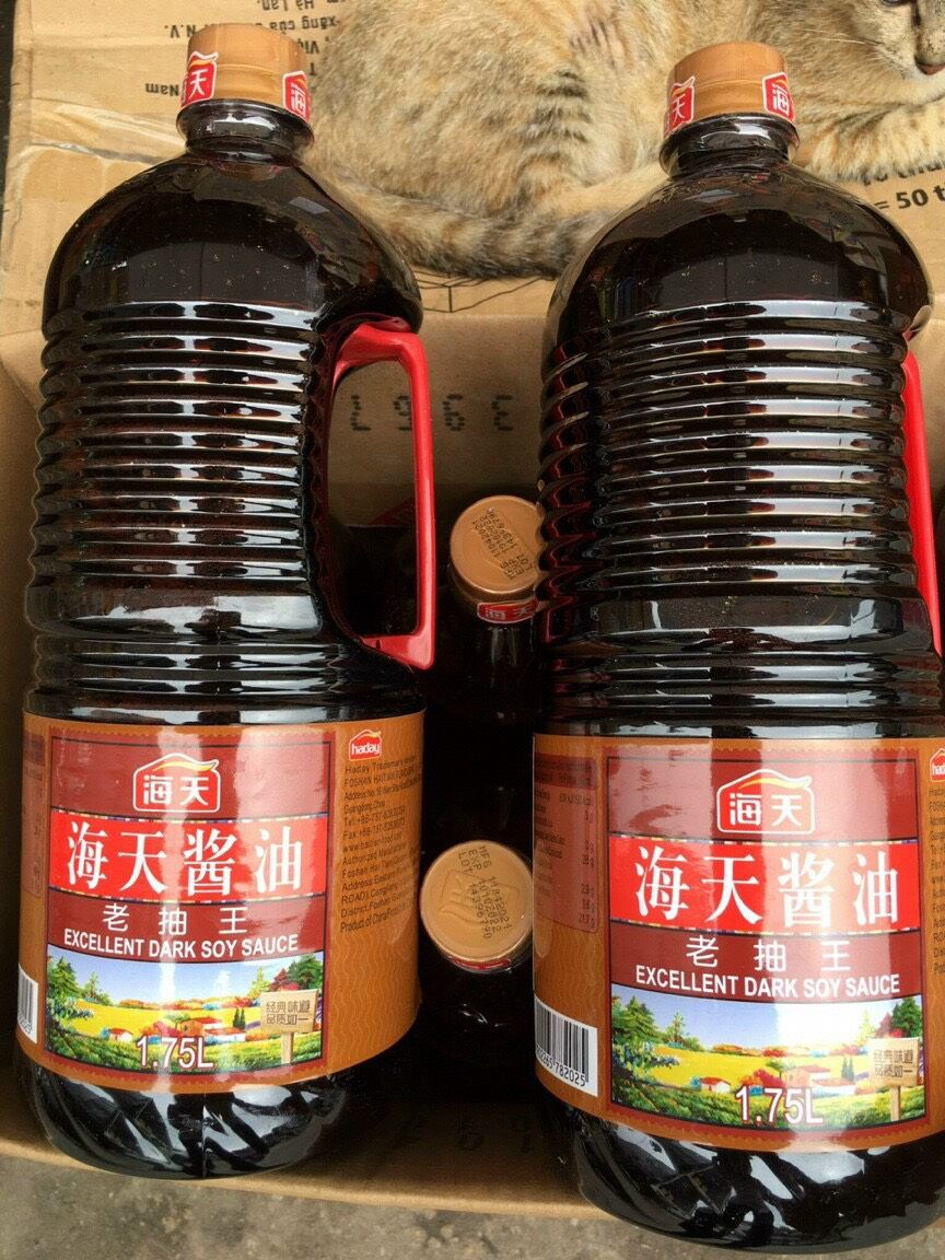 Xì dầu nấm 1.75l - xì dầu hải thiên nhãn đỏ