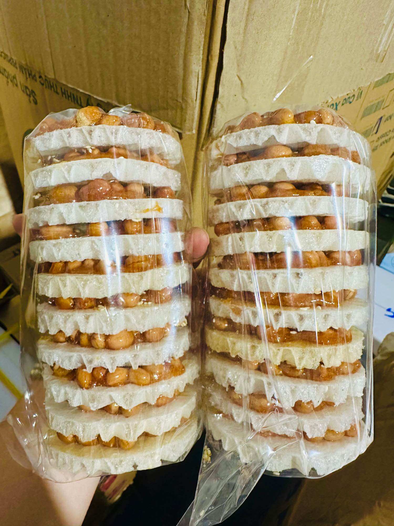Kẹo đậu phộng loại 1 - cây 10 miếng