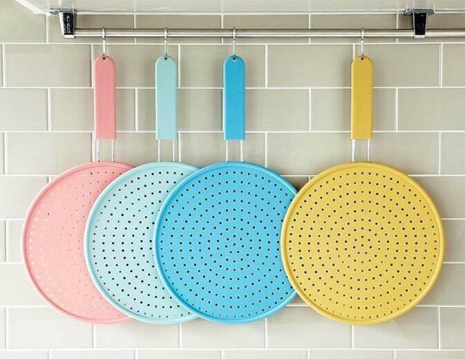 Nắp Chống Văng Dầu Bằng Silicone 28cm Lock&Lock CKT206 phù hợp với mọi loại chảo