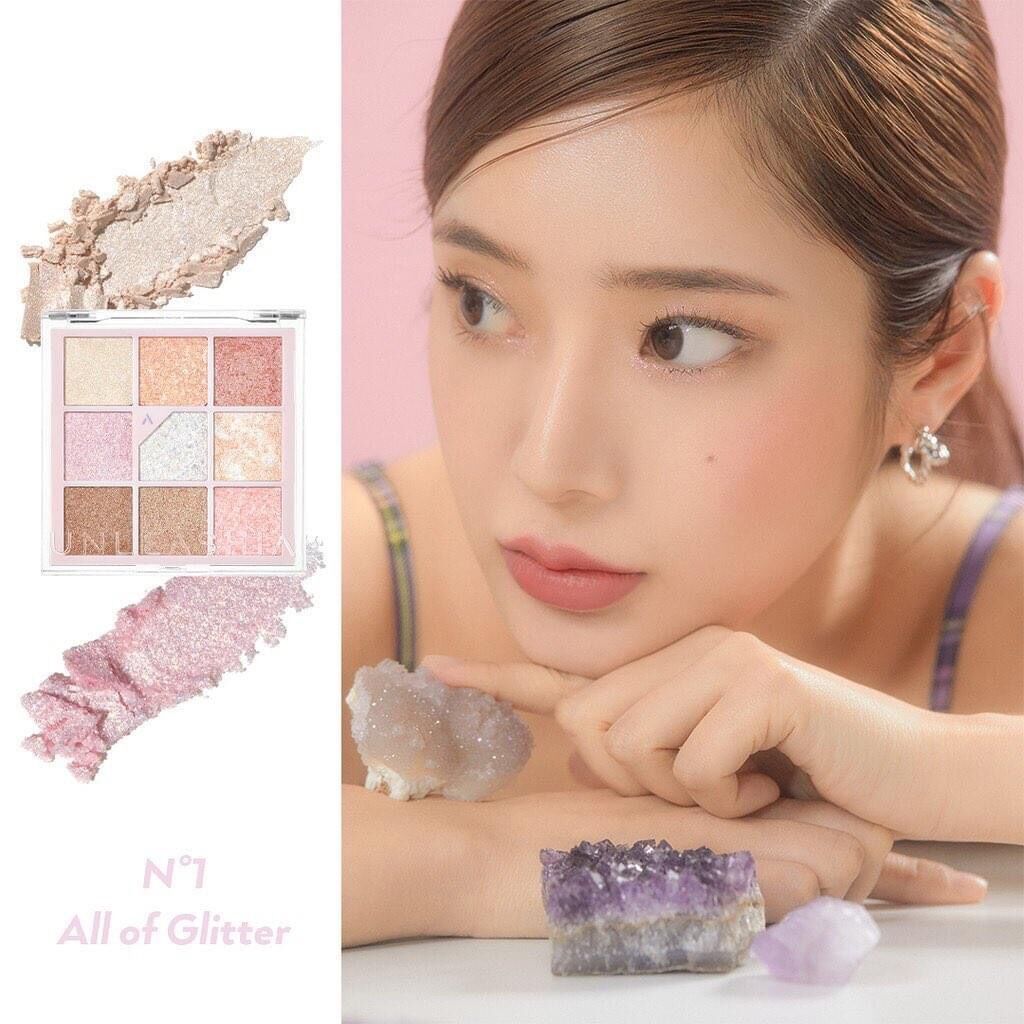 Bảng Phấn Mắt Unleashia 9 ô GLITTERPEDIA EYE PALETTE