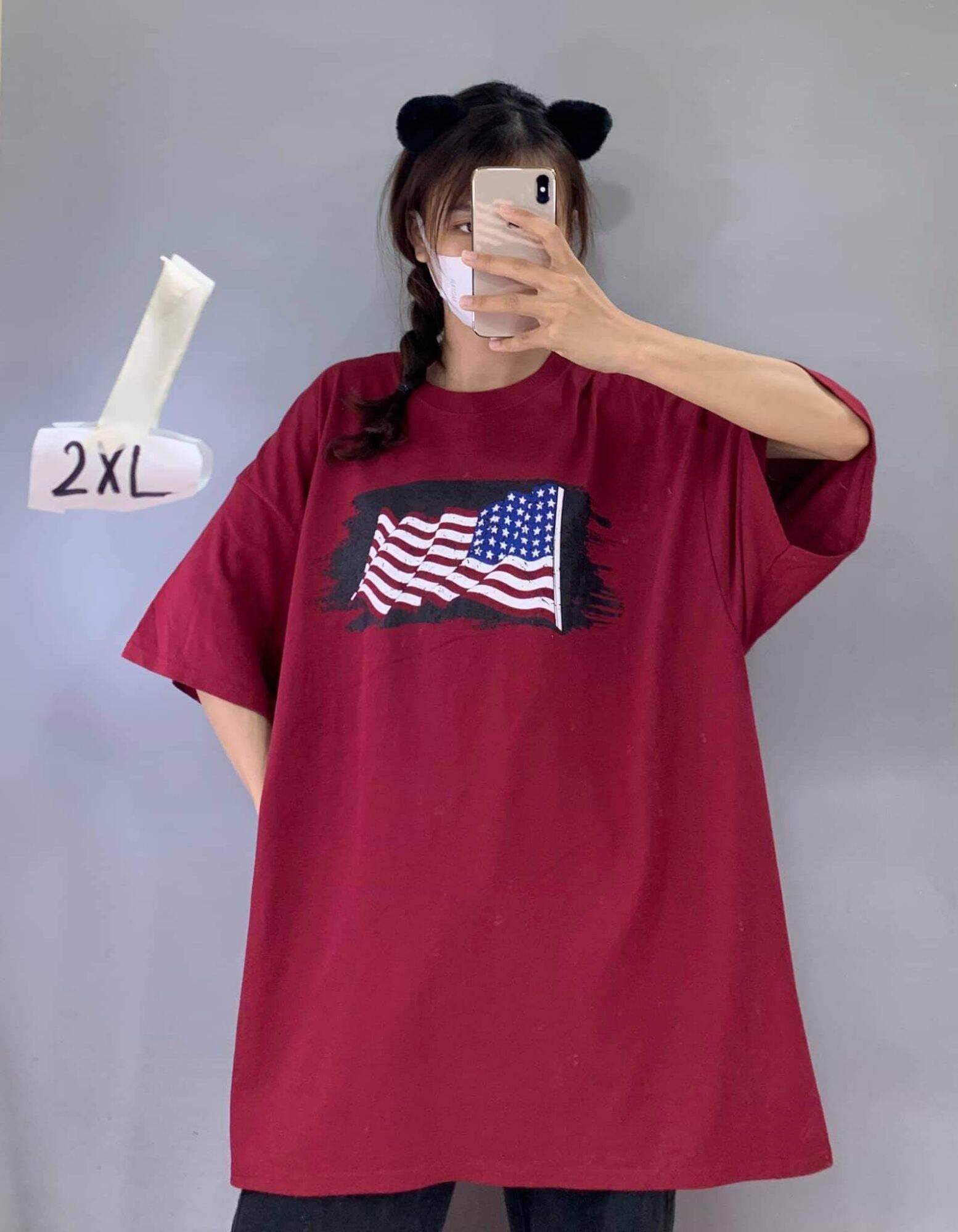 Phông mỹ 2hand unisex oversize nam nữ