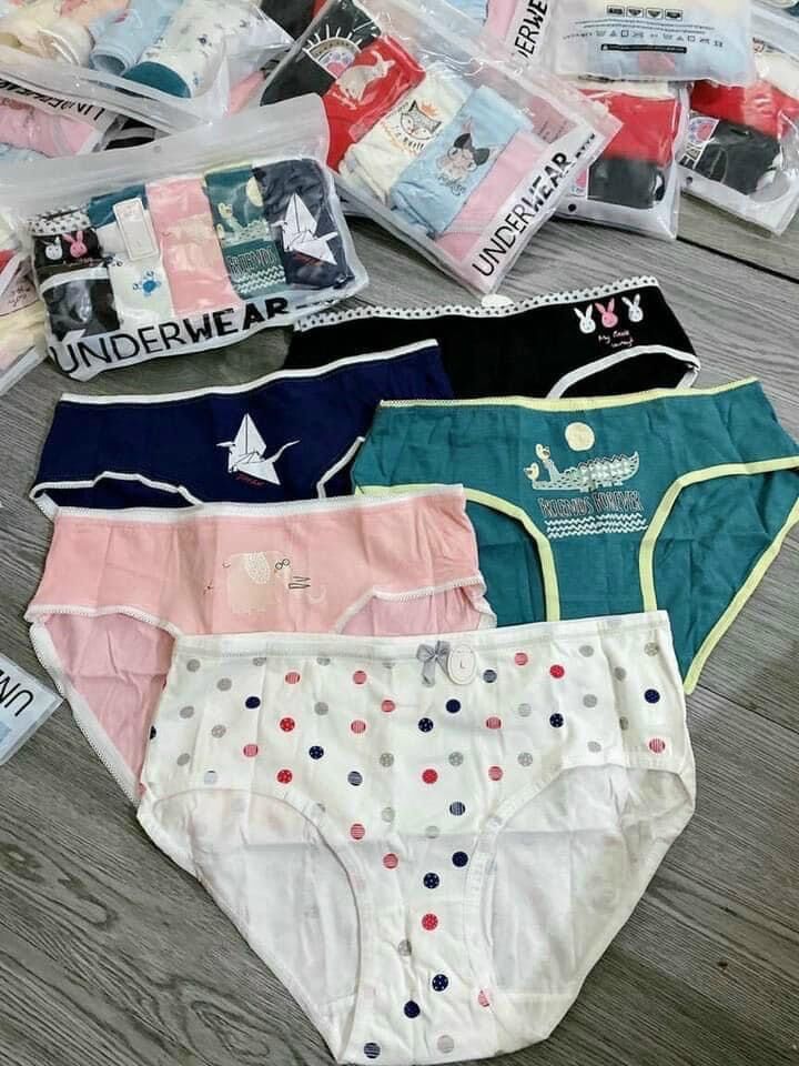 Quần chip cho bé gái từ 30-45kg.