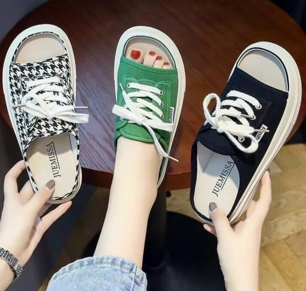 Dép sục bata cột giây cao cấp