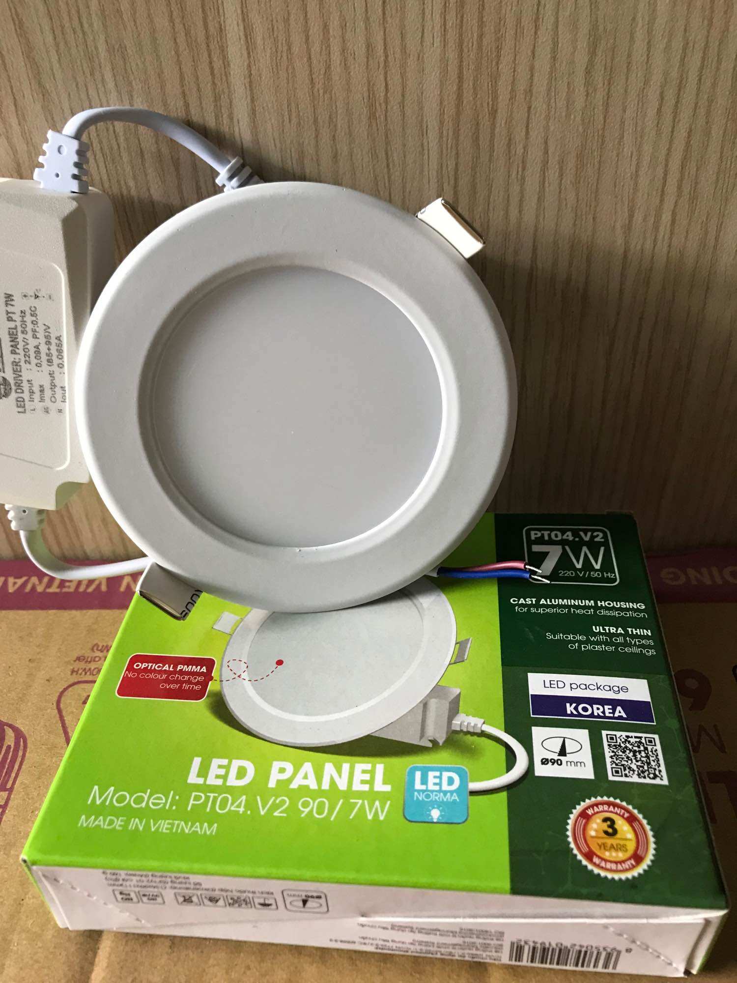 Đèn âm trần 7w/90 Rạng Đông