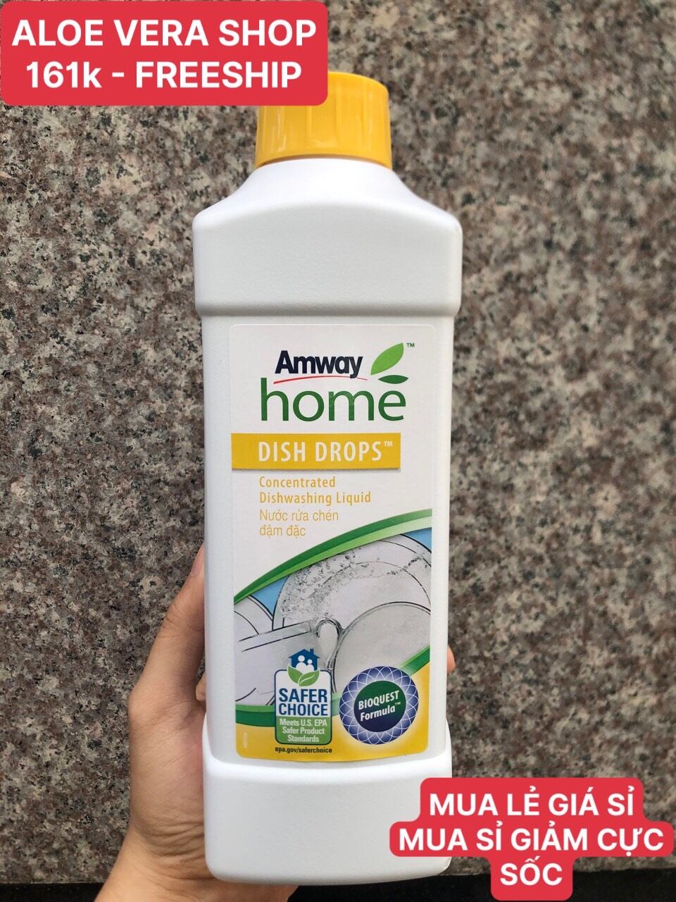 Dish-Drops Concentrated Dishwashing Liquid