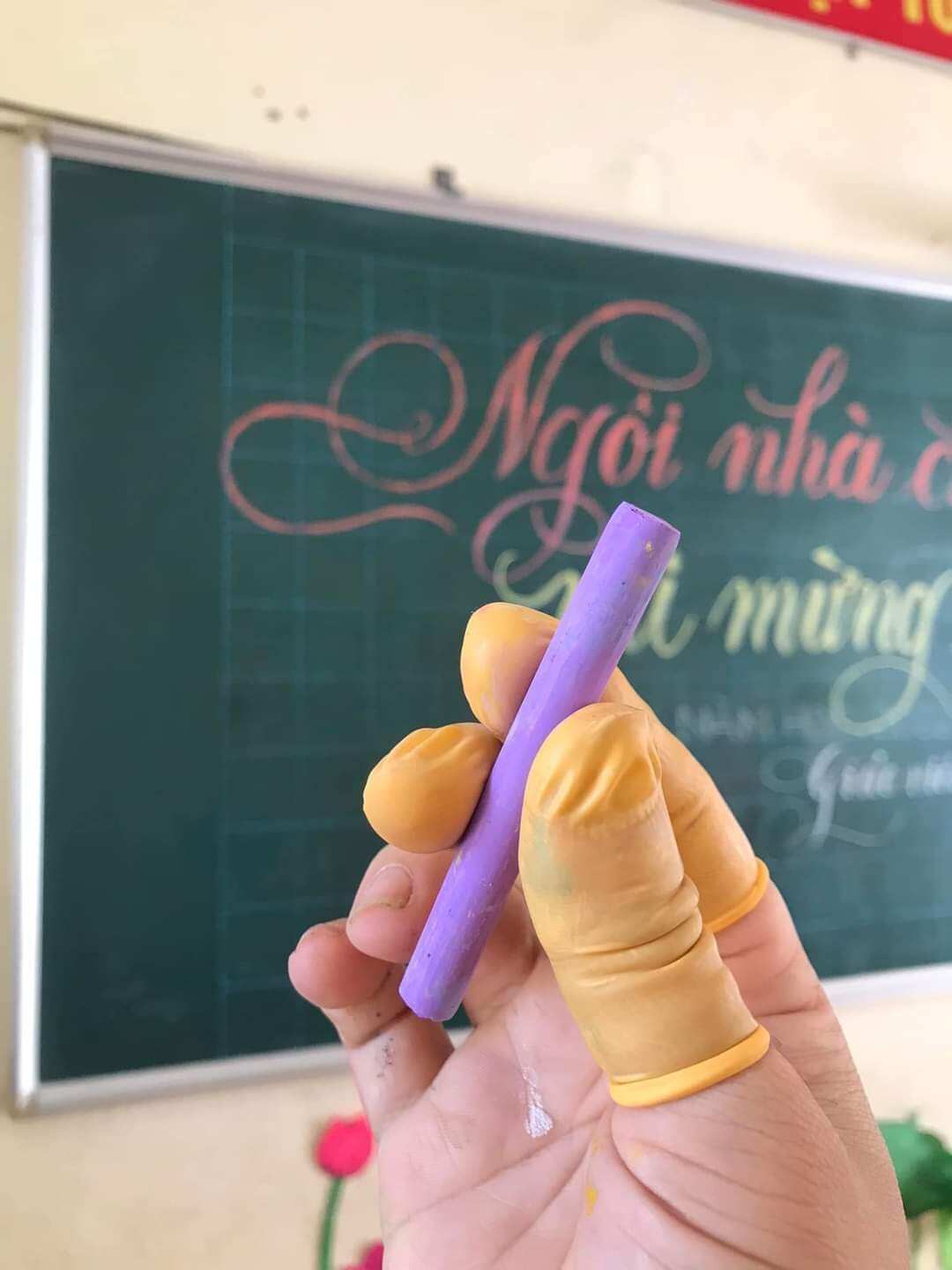 Phấn màu Đức Thanh-Phấn màu mĩ thuật 12 màu-Phấn ma thuật