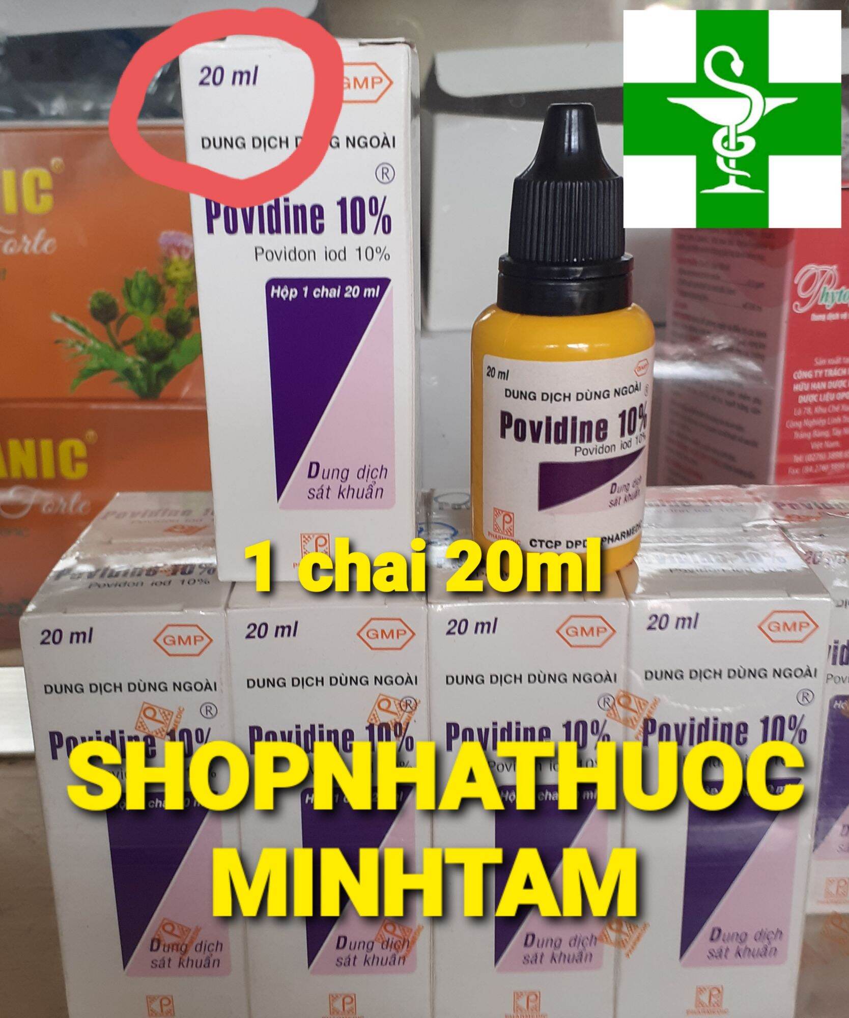 POVIDINE 10% RỬA VẾT THƯƠNG XÁT TRÙNG