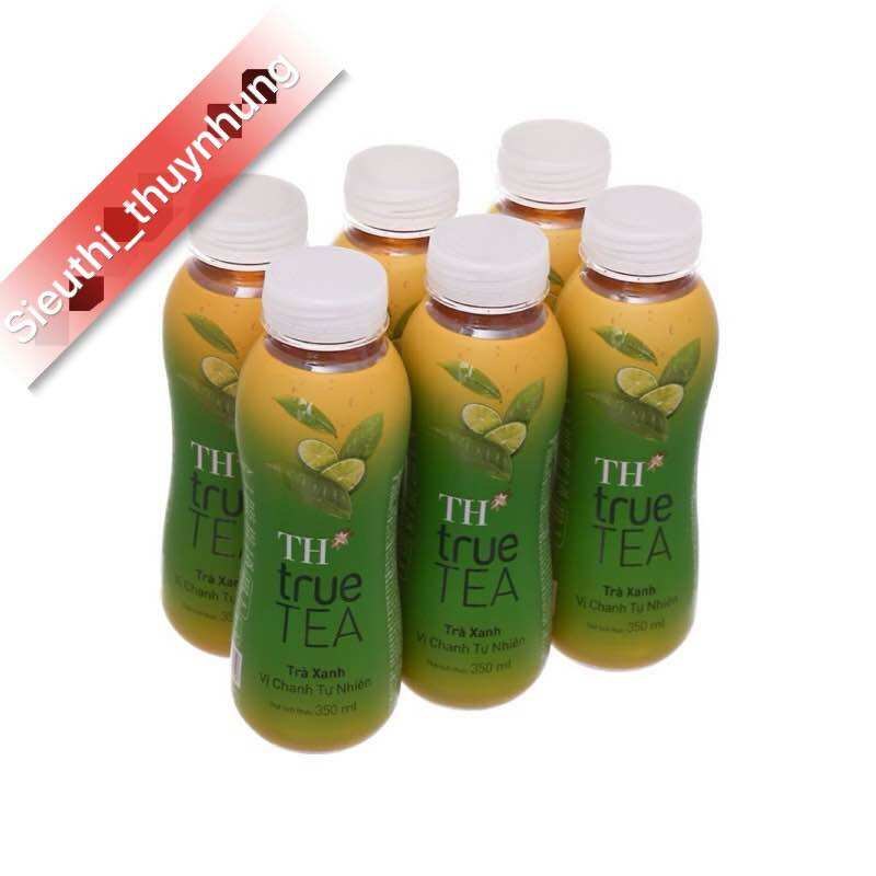Thùng 24 Chai Trà Xanh, Trà Ô Long TH 350ml