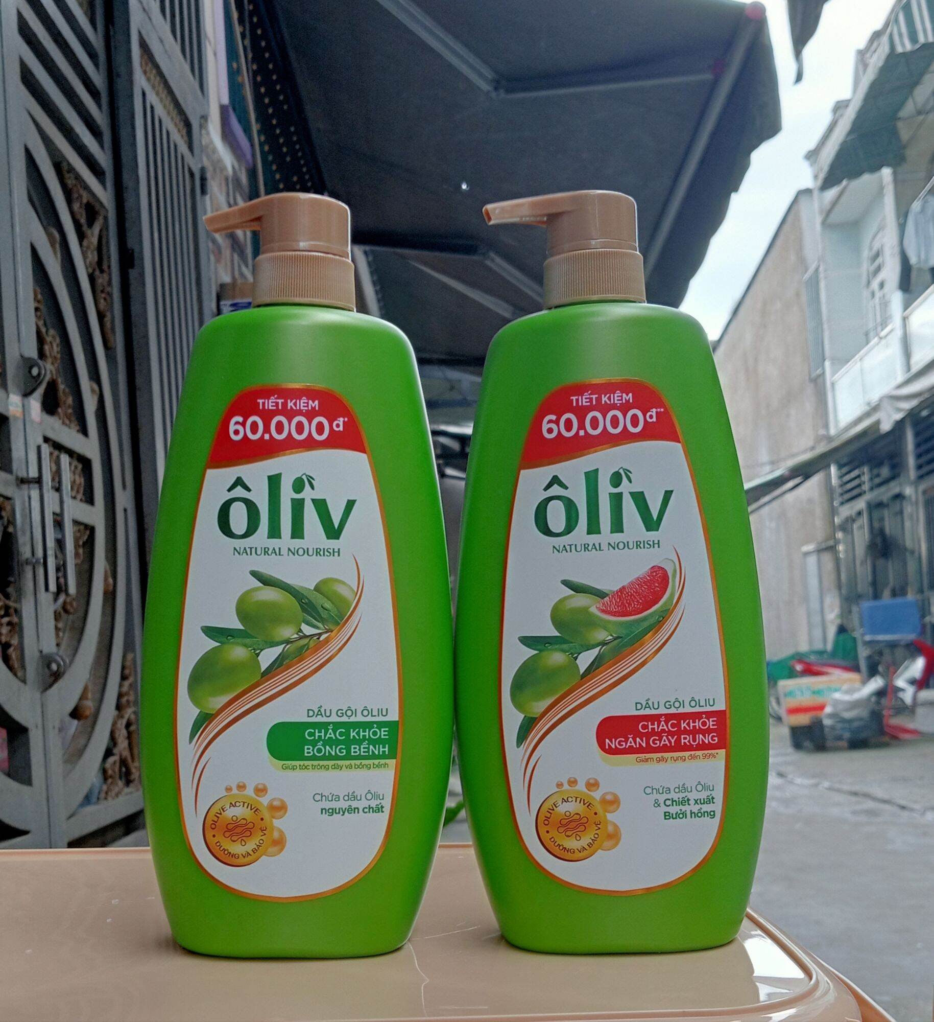 Dầu gội ôliu chắc khỏe,bồng bềnh 1 lít